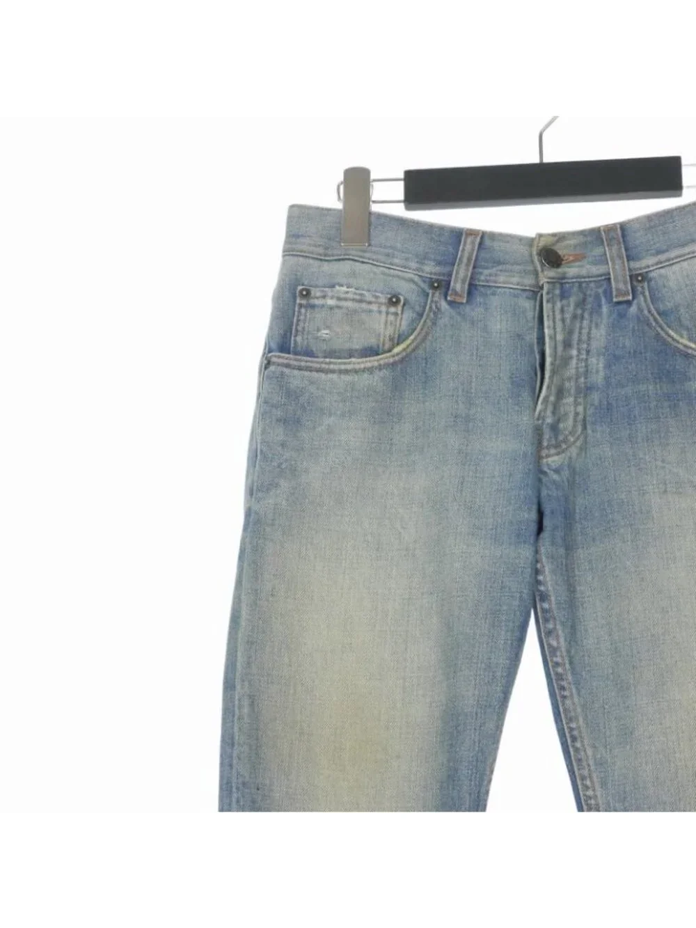 Prada Tapered Fit Denim Pants Jeans 28 Indigo